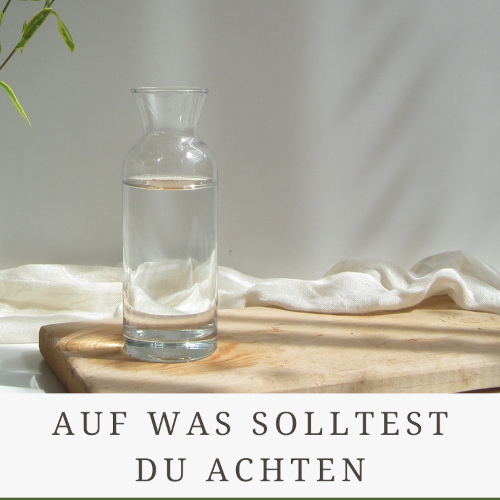 Die Kunst des richtigen Wassertrinkens